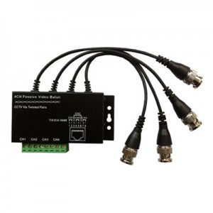 UTP 4 Ch Passive Video Balun HW-P104