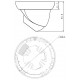 1,3 Megapixel HD Network Dome Camera - POE 3,6mm