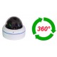360 Degrees Low Lux Color Panorama Mini Dome Camera