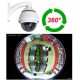3.0MP Fish Eye Panorama Network Dome Camera