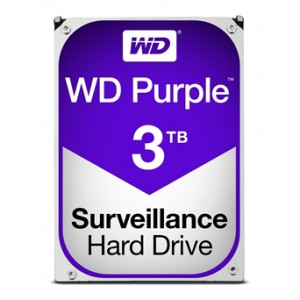 3TB WD Purple Surveillance Storage HDD