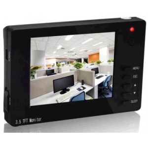 4.3 Inch Digital TFT LCD CCTV Monitor 2 CH Video Input