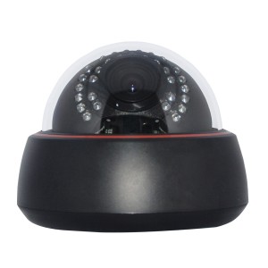 5.0 megapixel HD network IR Dome camera POE 2.8-12mm 