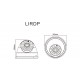 1.4MP HD TVI Color IR Bullet CCTV Camera 3.6 mm﻿﻿
