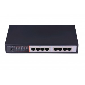 8 port 10/100Mbps PoE switch