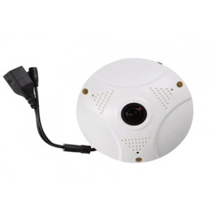 3.0MP Fish Eye Panorama Network Dome Camera