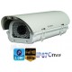 Network 1080P License plate capture Camera 12mm