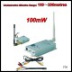 Mini CCTV Camera Wireless A/V Transmitter Receiver Kit 100mW