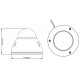Dahua 2.4Megapixel 1080P Vandal-proof IR HDCVI Dome Camera 2.7-12mm