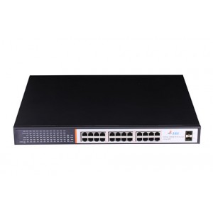 24+2 Full Gigabit Unmanaged PoE Switch