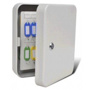 N&oslash;gleskab med 48 n&oslash;gle tags