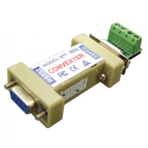 RS-232 to RS-485 Converter for CCTV DVR PTZ controller