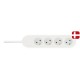 Danish Strip with 4 grounded sockets