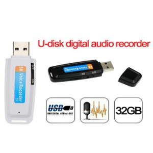 Voice Recorder & Monitor with File encryption Function 4GB