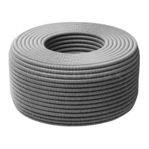 Halogenfrit gr&aring;t flexr&oslash;r, 16 mm pr. meter