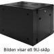 TOTEN, 19" vægskab, 12U Hvid