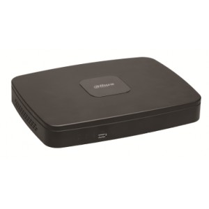 Dahua 4K NVR 16 kanaler med 16 ports PoE switch Max 320 Mbit/s H265