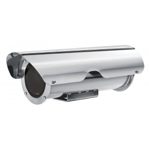 Housing for IP cameras for installation in aggressive environments