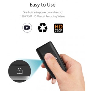 Car Key Shape 1-Year PIR Standby Mini Hidden Spy Motion Detection Camera with 800mAh Battery 0GB