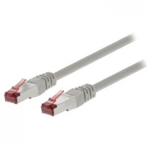 Cat6 F / Utp Netv&aelig;rkskabel RJ45 (8P8C) Han - RJ45 (8P8C) Han 10.0 m Gr&aring;