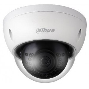 Dahua Vandalsikkert Starlight dome kamera 2 MP med 2,8 mm fast objektiv, SD-kortl&aelig;ser og IR-lys, IPC-HDBW4231E-AS