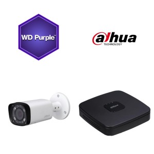 Dahua NVR KIT 4X4 MP Bullet KAMERA 2.7-13.5mm -5431