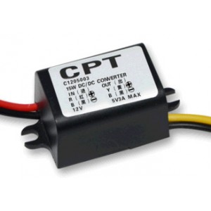 DC-DC Power Converter 12V 24V Step Down to 5V 3A Buck Power Supply Module