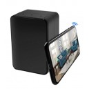 HD 1080P Wireless Charger Speaker Camera Wi-Fi Security 16GB