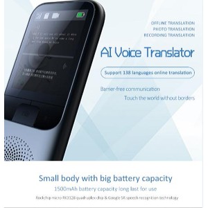 Portable instant voice translator 138+ Languages