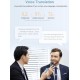 Portable instant voice translator 138+ Languages