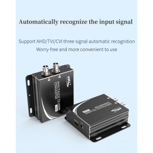 eKL AHD/TVI/CVI to HDMI HD Converter Coaxial surveillance video signal camera 1080P