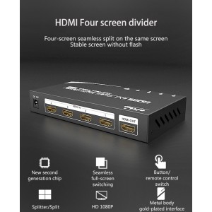 eKL AHD/TVI/CVI to HDMI HD Converter Coaxial surveillance video signal camera 1080P