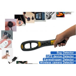 Magnetic field detector electromagnetic wave GPS signal detector