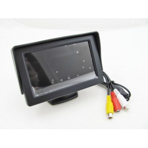 4.3 Inch Digital TFT LCD CCTV Monitor 2 CH Video Input